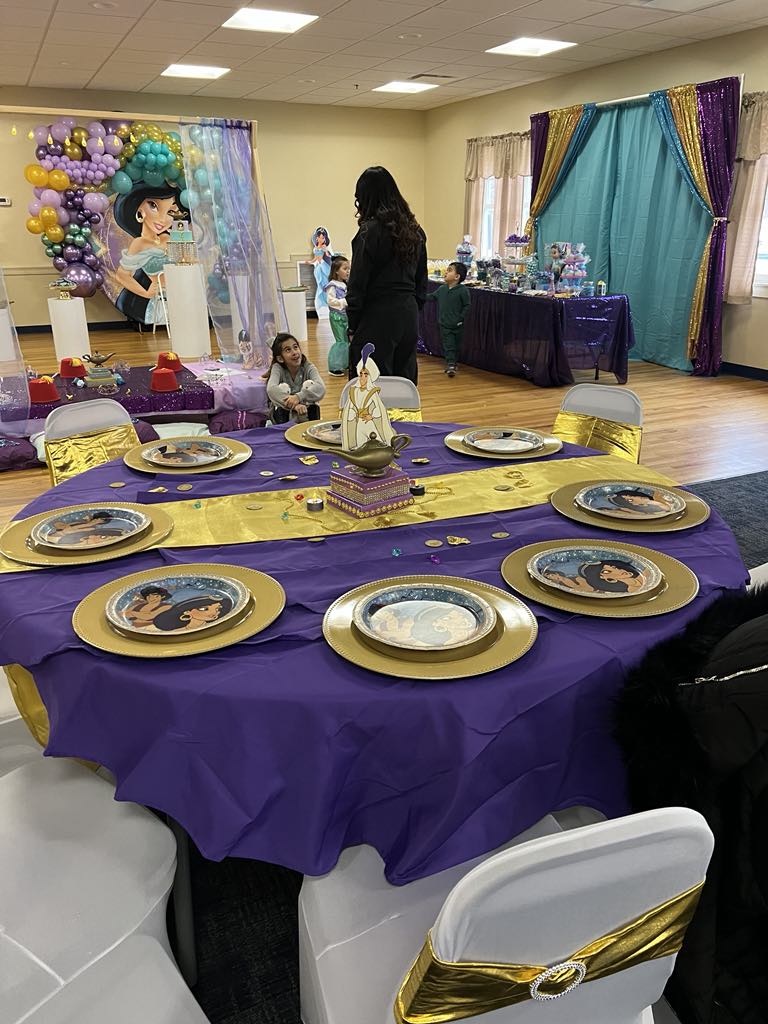 Princess Jasmine Aladdin Themed Party