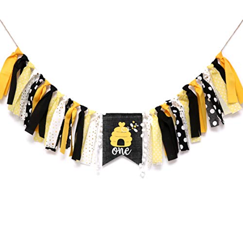 Fun to Bee One Highchair Banner