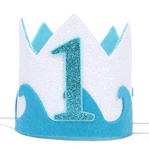 Wave 1st Birthday Crown