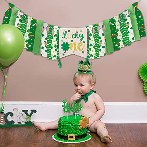 St.Patrick's Day 1st Birthday Cake Smash Set